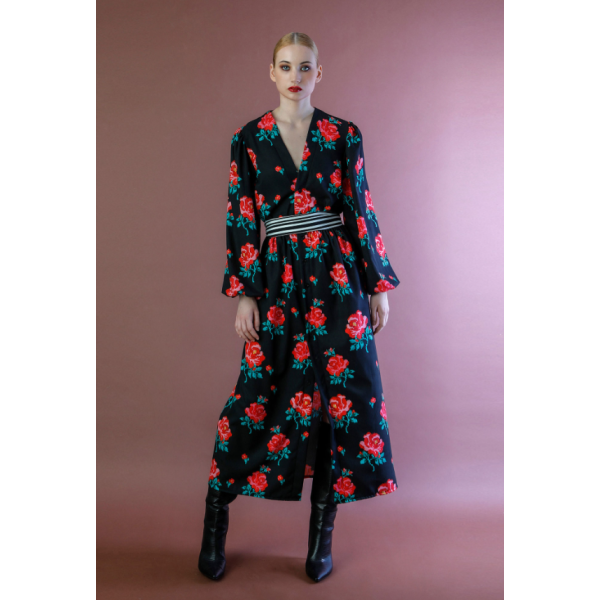 Olivia dress roses