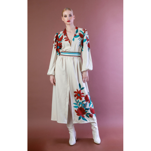 Olivia dress ivory