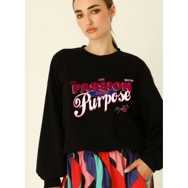 PASSION HOODIE (black)