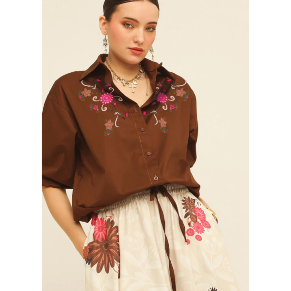 AMORE SHIRT (brown)