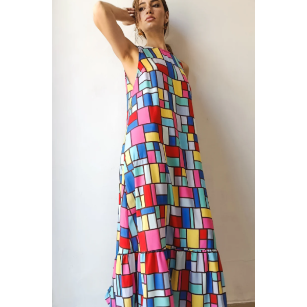 KYMA DRESS (colorful)