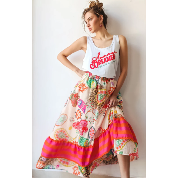 ALMYRA SKIRT (ivory)