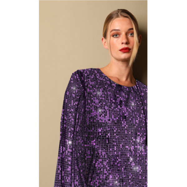 Daria dress purple