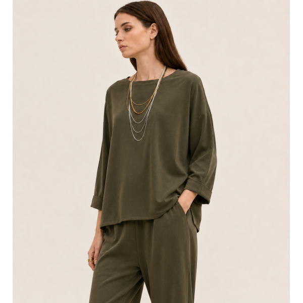 Blouse in a Relaxed Fit