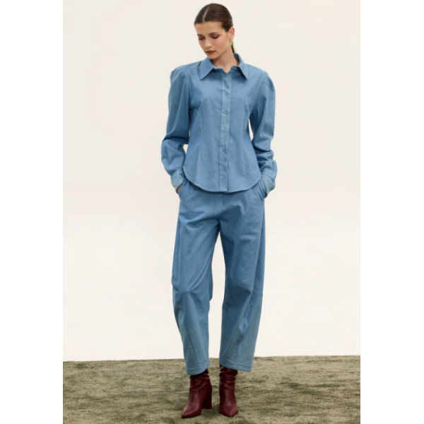Denim pants made of 100% cotton