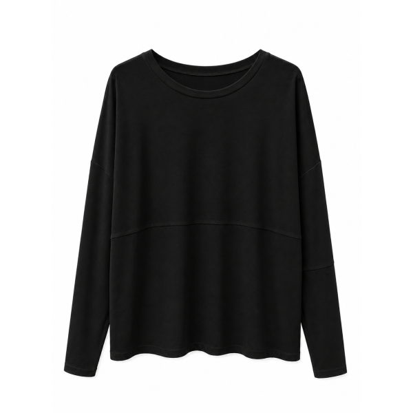 Basic T-Shirt από Modal Blend – Ultra Soft & Ανθεκτικό SMALL MEDIUM & LARGE