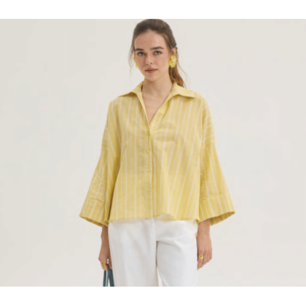Innocent striped shirt yellow
