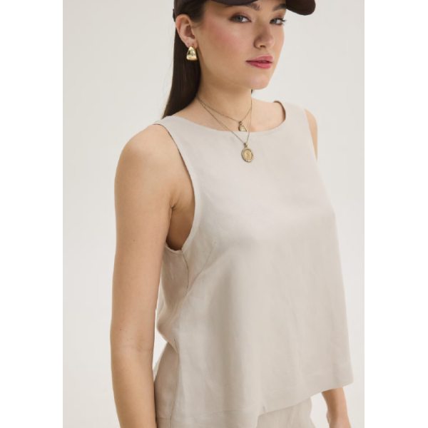 Innocent μπλούζα αμάνικη 