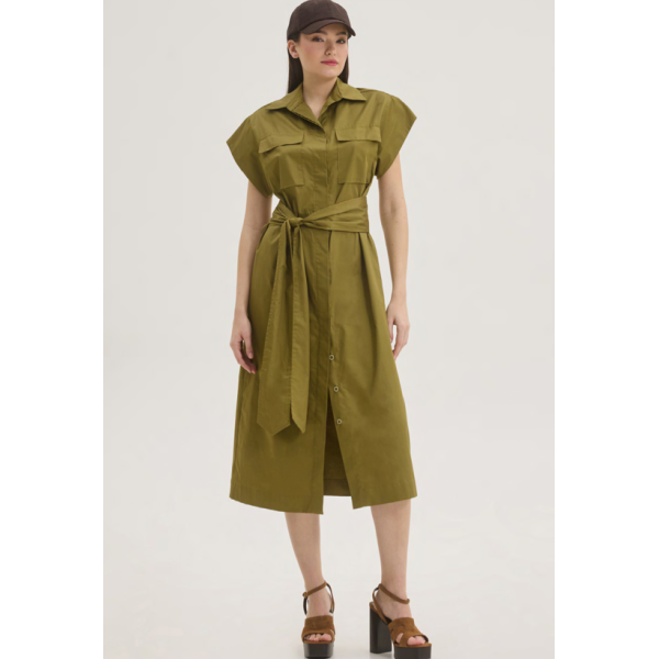 Innocent Midi dress with belt Innocent Midi dress with belt