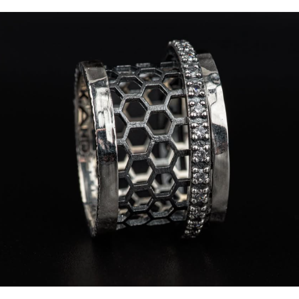 K.AND. Δαχτυλίδι ασήμι 925 No.56