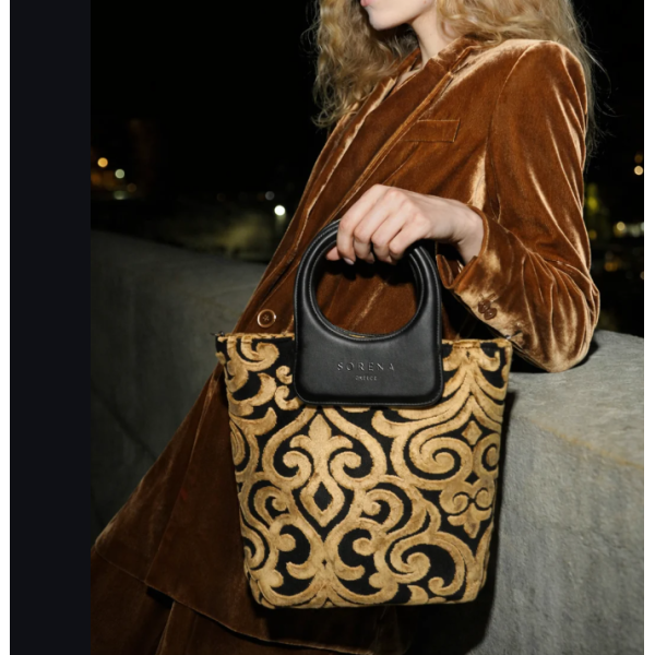 CASSANDRA MEDIUM STATEMENT TOP HANDLE BAG CASSANDRA MEDIUM STATEMENT TOP HANDLE BAG