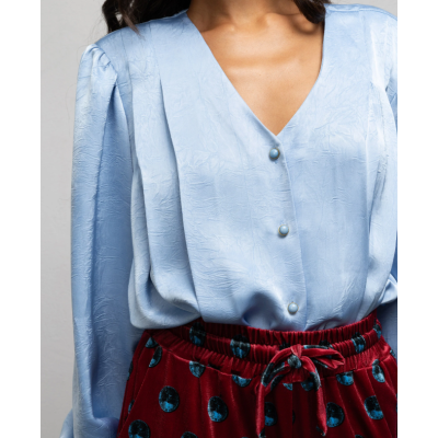 GOLDIE SHIRT - LIGHT BLUE