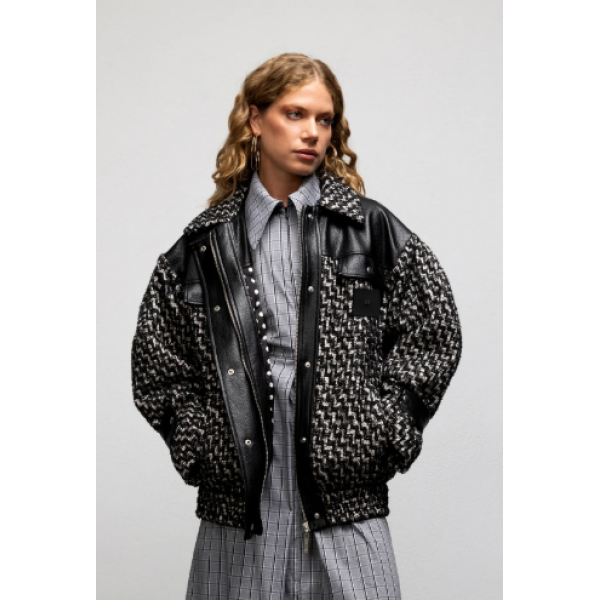 MICK BIKER JACKET - BLACK