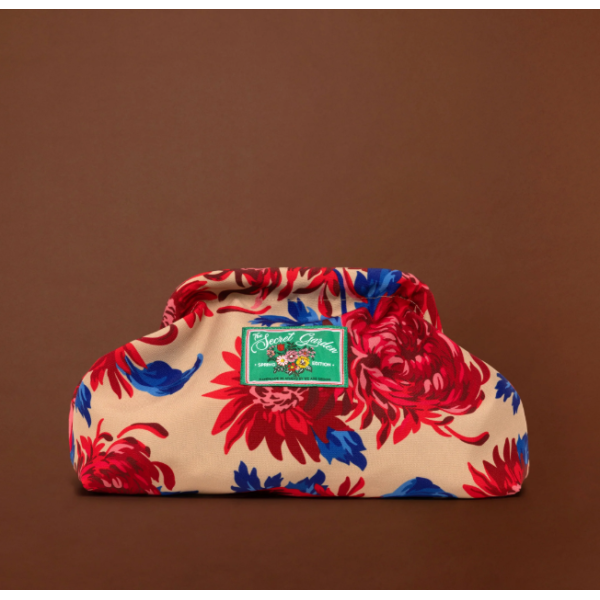 CLUTCH BAG - CHRYSANTHEMA BEIGE