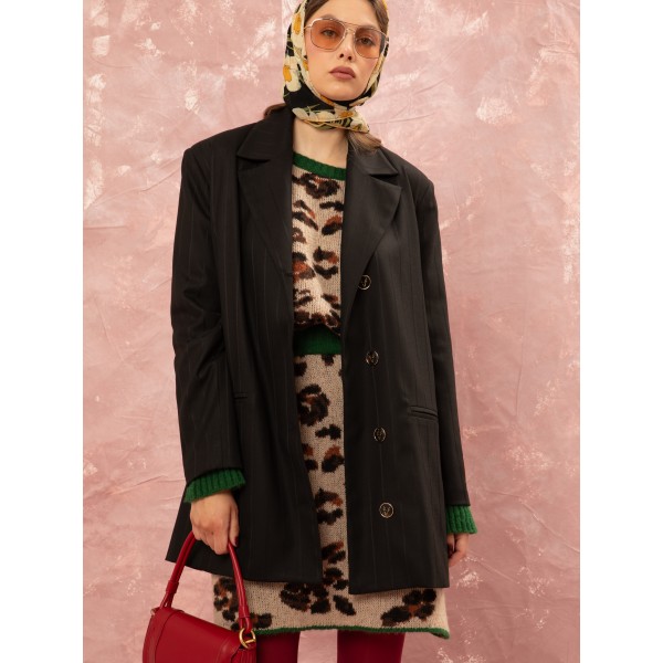 OVERSIZED BLAZER - BLACK