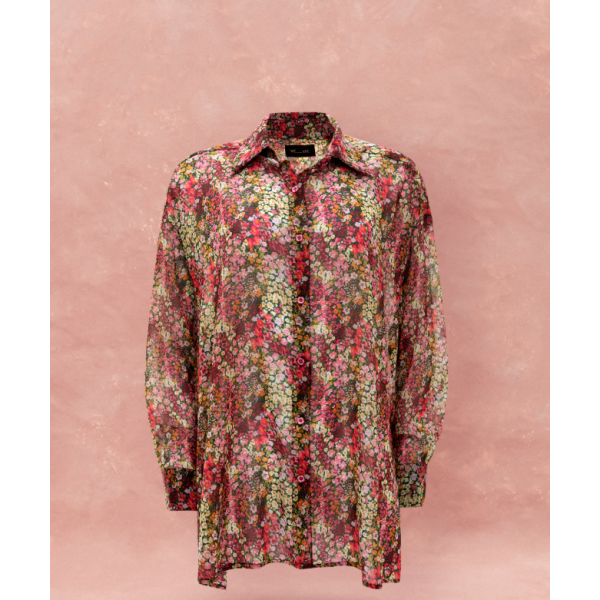 OVERSIZED CHIFFON SHIRT - LIBERTY FLORAL